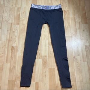 Gymshark Compression Leggings Smokey Gray Womens Medium Workout Gym Yoga